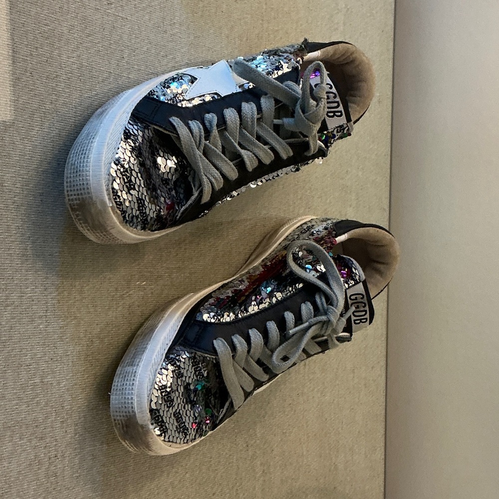 Golden Goose SuperStar Sneakers- Sequin Multicolor